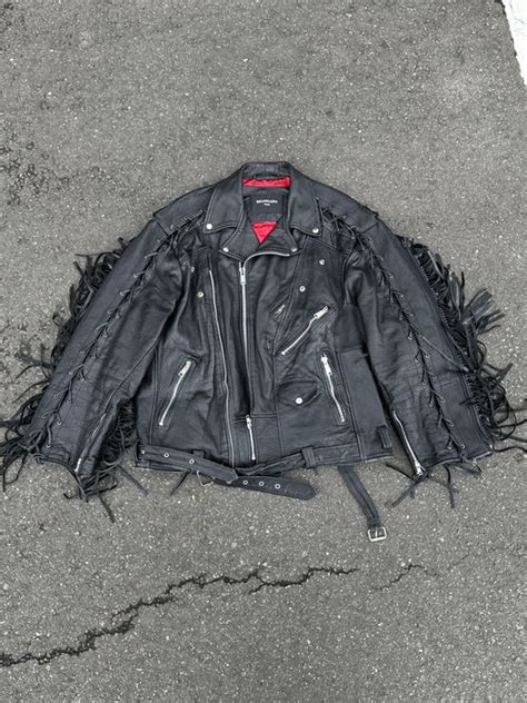 balenciaga biker jacket replica|Buy Balenciaga Upcycled Biker Jacket 'Black' .